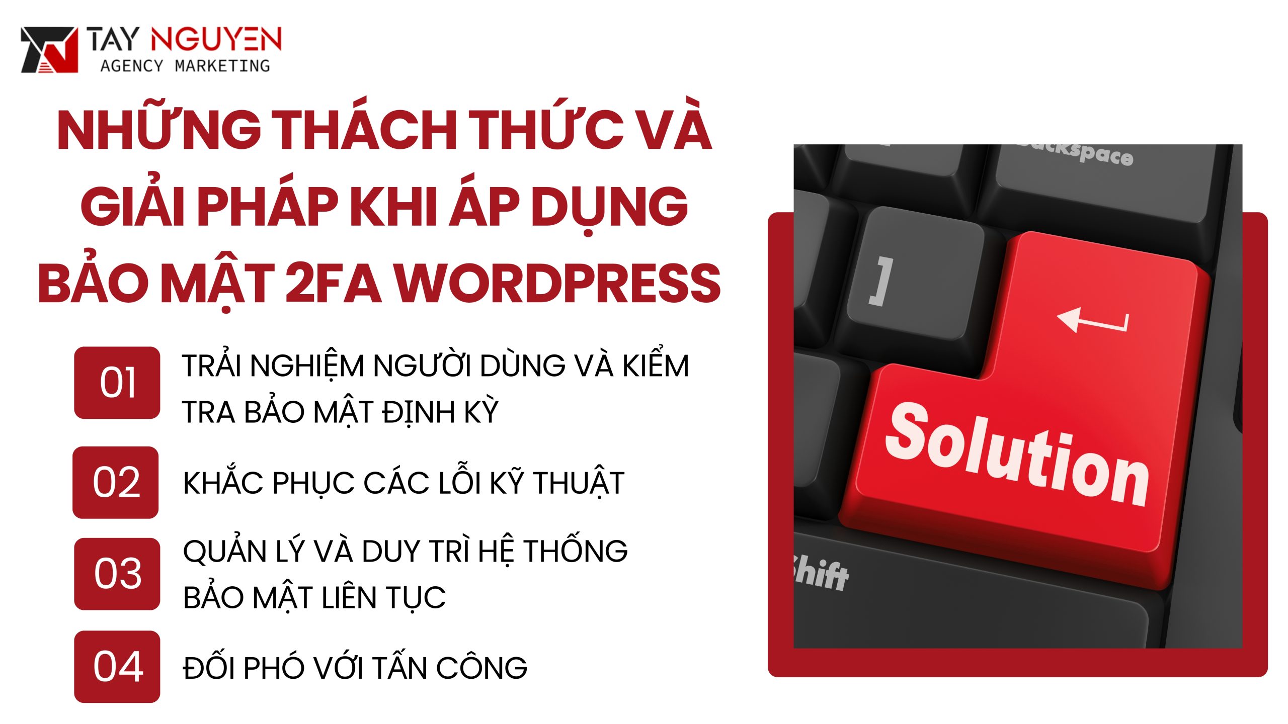 Những thách thức và giải pháp khi áp dụng bảo mật 2FA WordPress