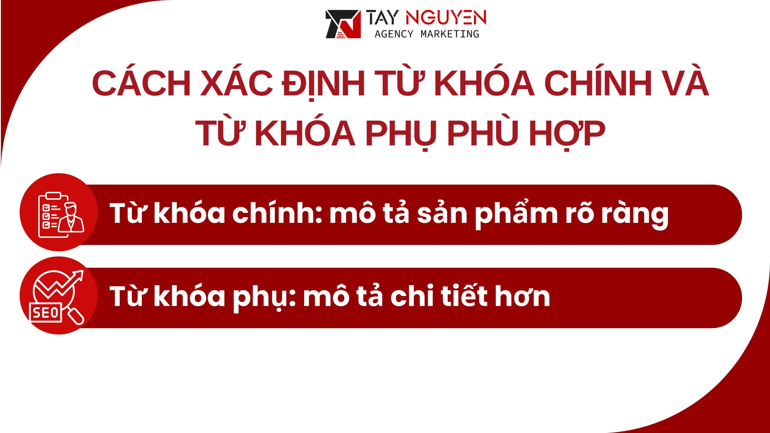 Cách xác định từ khóa chính và từ khóa phụ phù hợp
