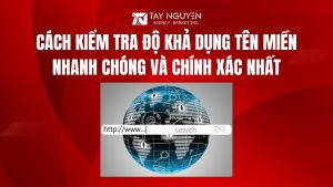 Cách kiểm tra độ khả dụng tên miền nhanh chóng và chính xác nhất