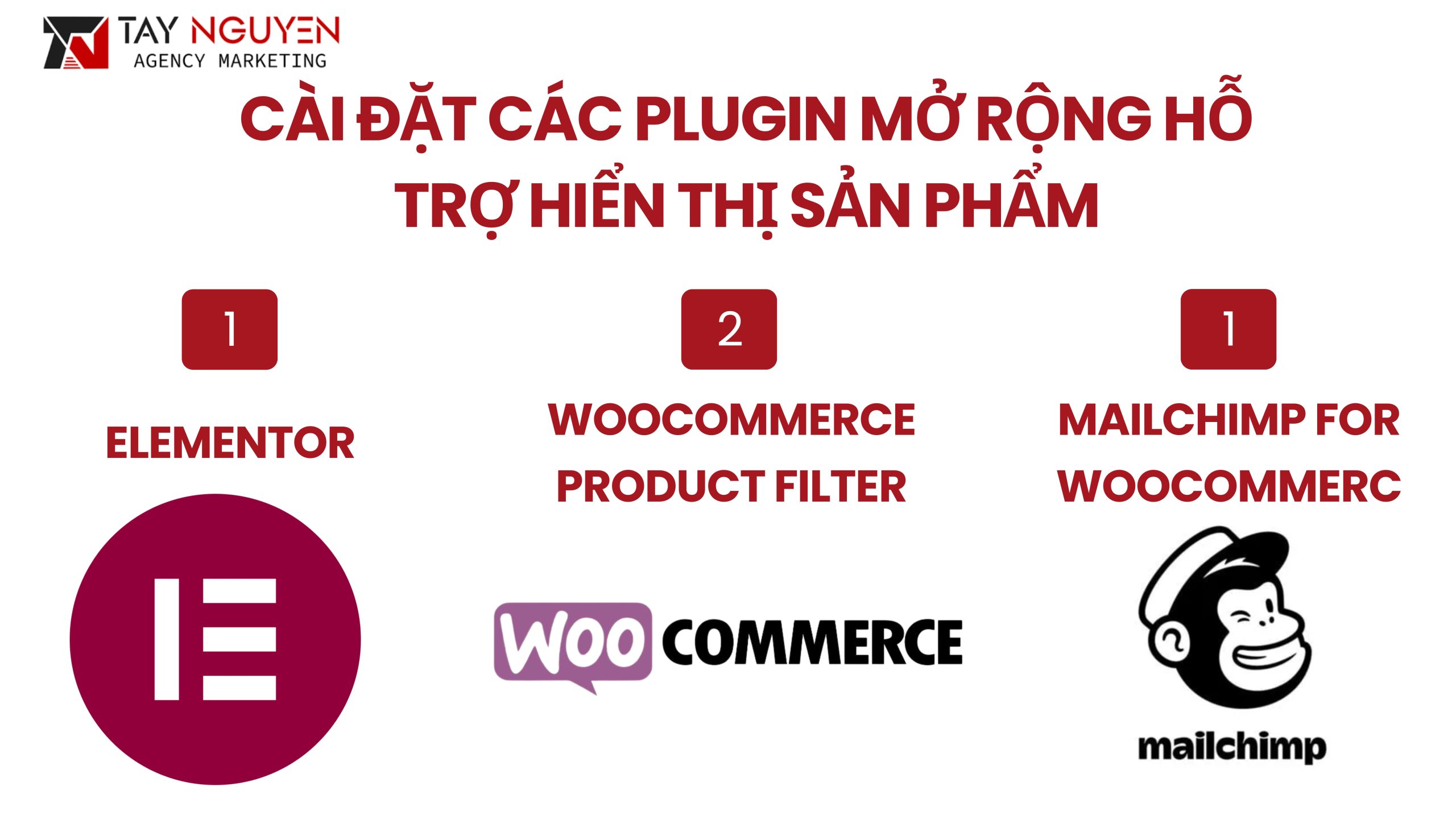 Cài đặt các plugin mở rộng hỗ trợ hiển thị sản phẩm
