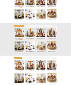 Mẫu giao diện Website Đồ Thờ 