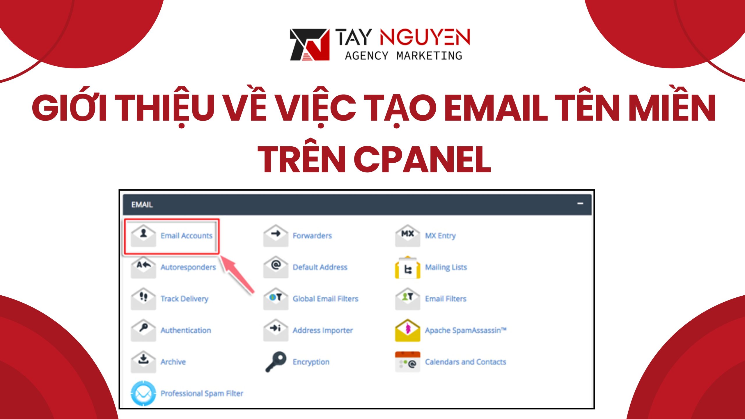 Giới Thiệu về việc tạo email tên miền trên cPanel