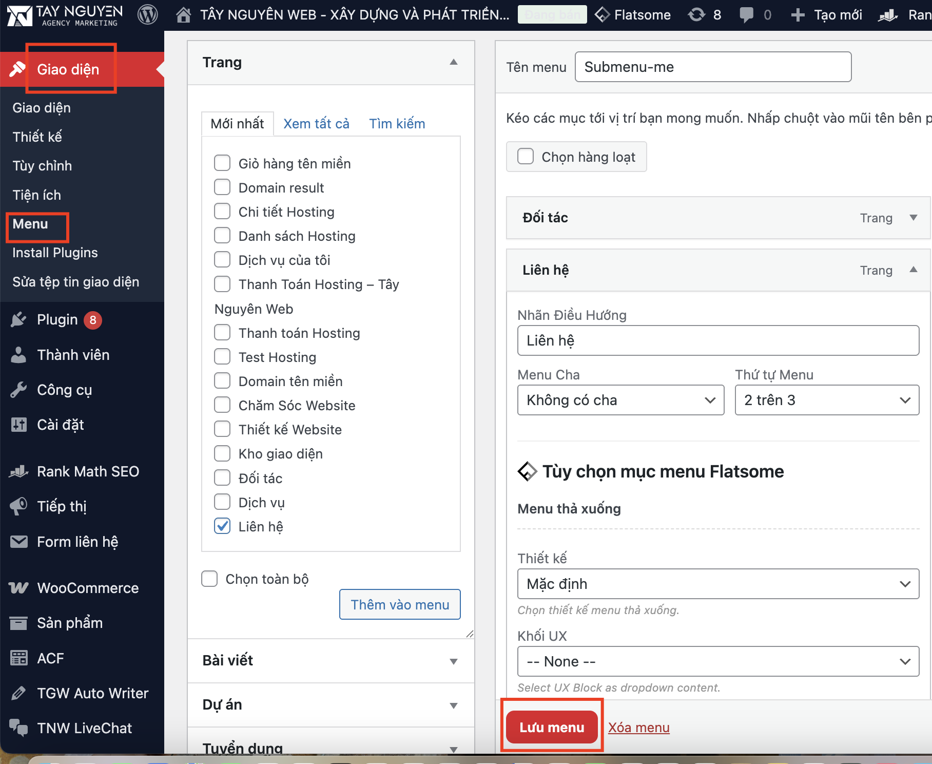Thay đổi giao diện điều hướng phù hợp với nhiều ngôn ngữ