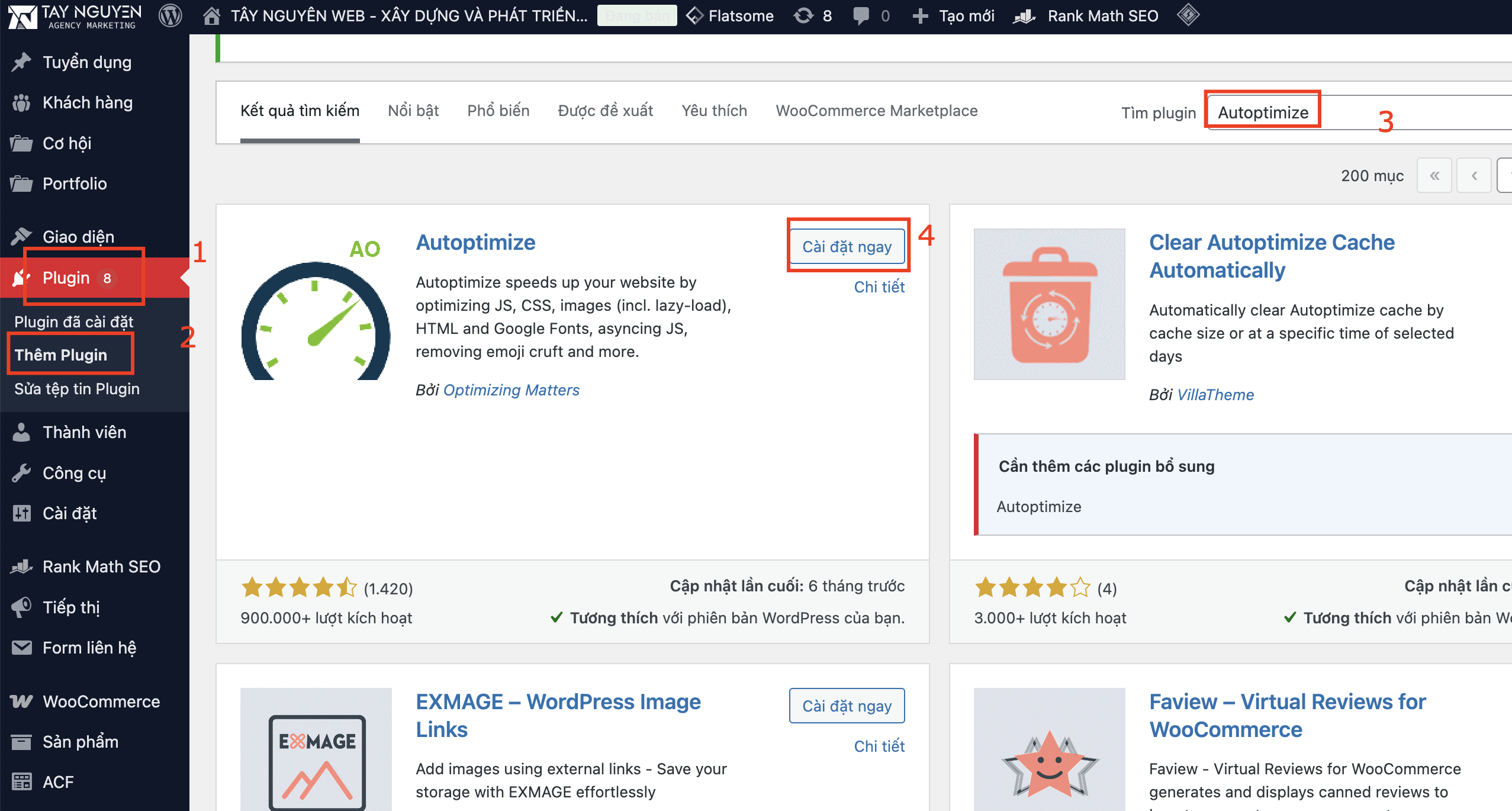 Hướng dẫn cài đặt và cấu hình plugin Autoptimize