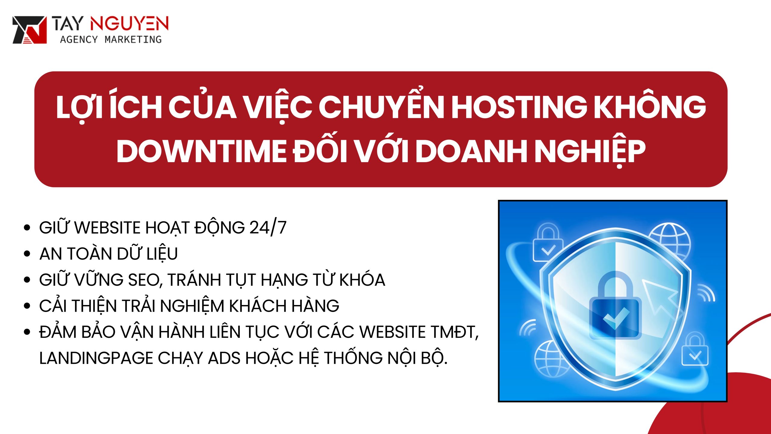 Lợi ích của việc chuyển hosting không downtime đối với doanh nghiệp