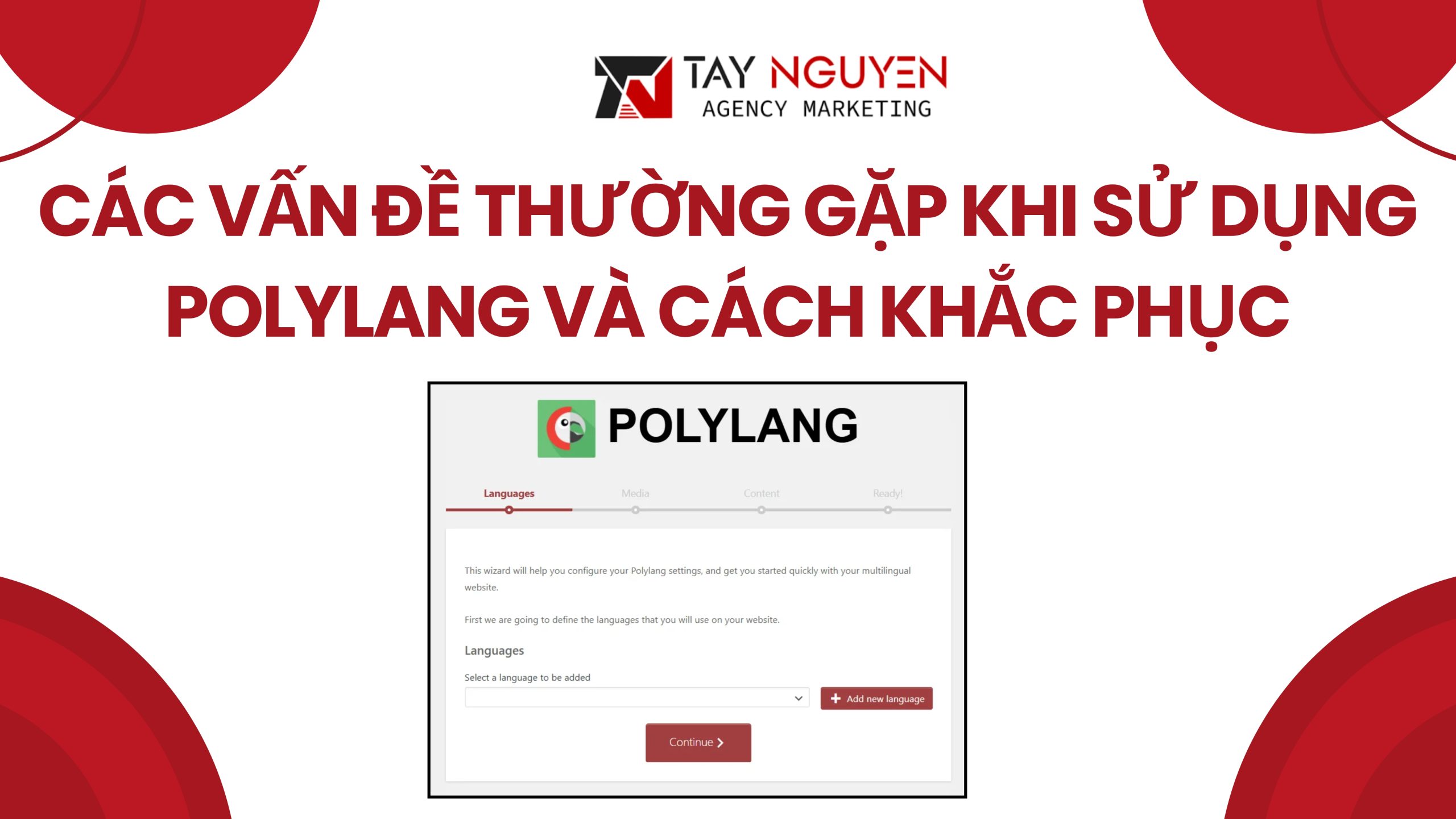 Các vấn đề thường gặp khi sử dụng Polylang và cách khắc phục