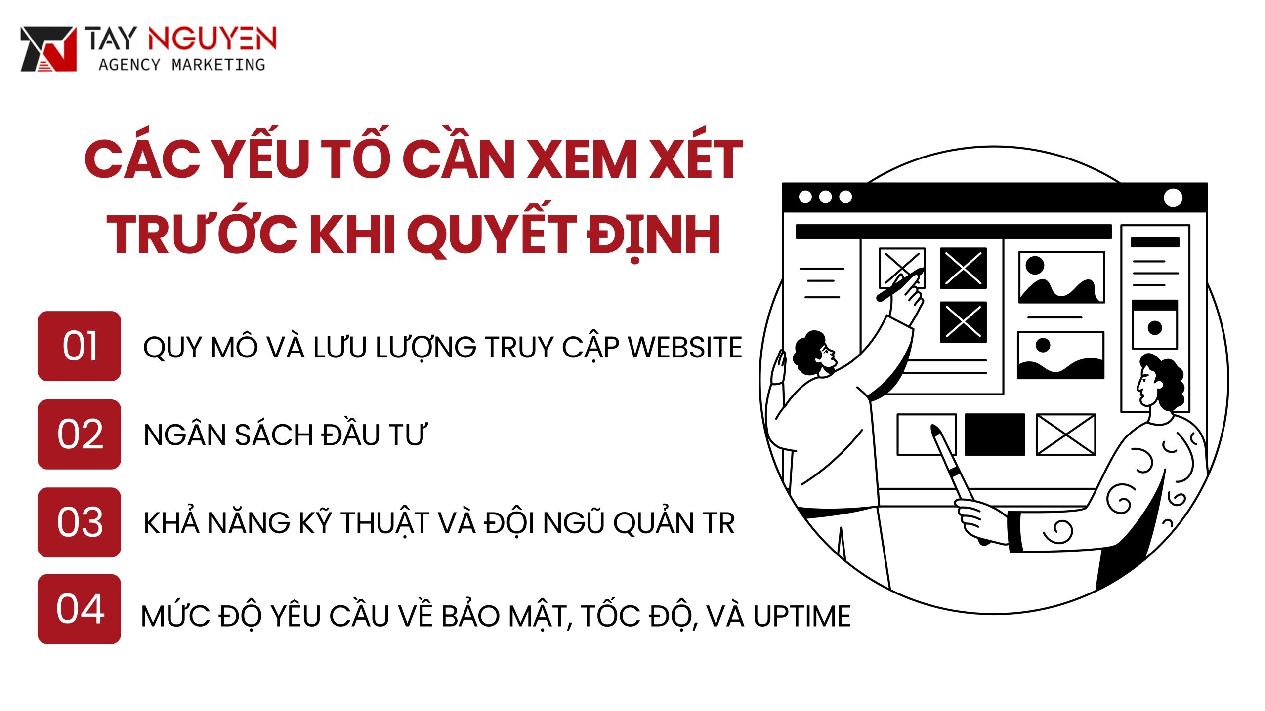 Các yếu tố cần xem xét trước khi quyết định