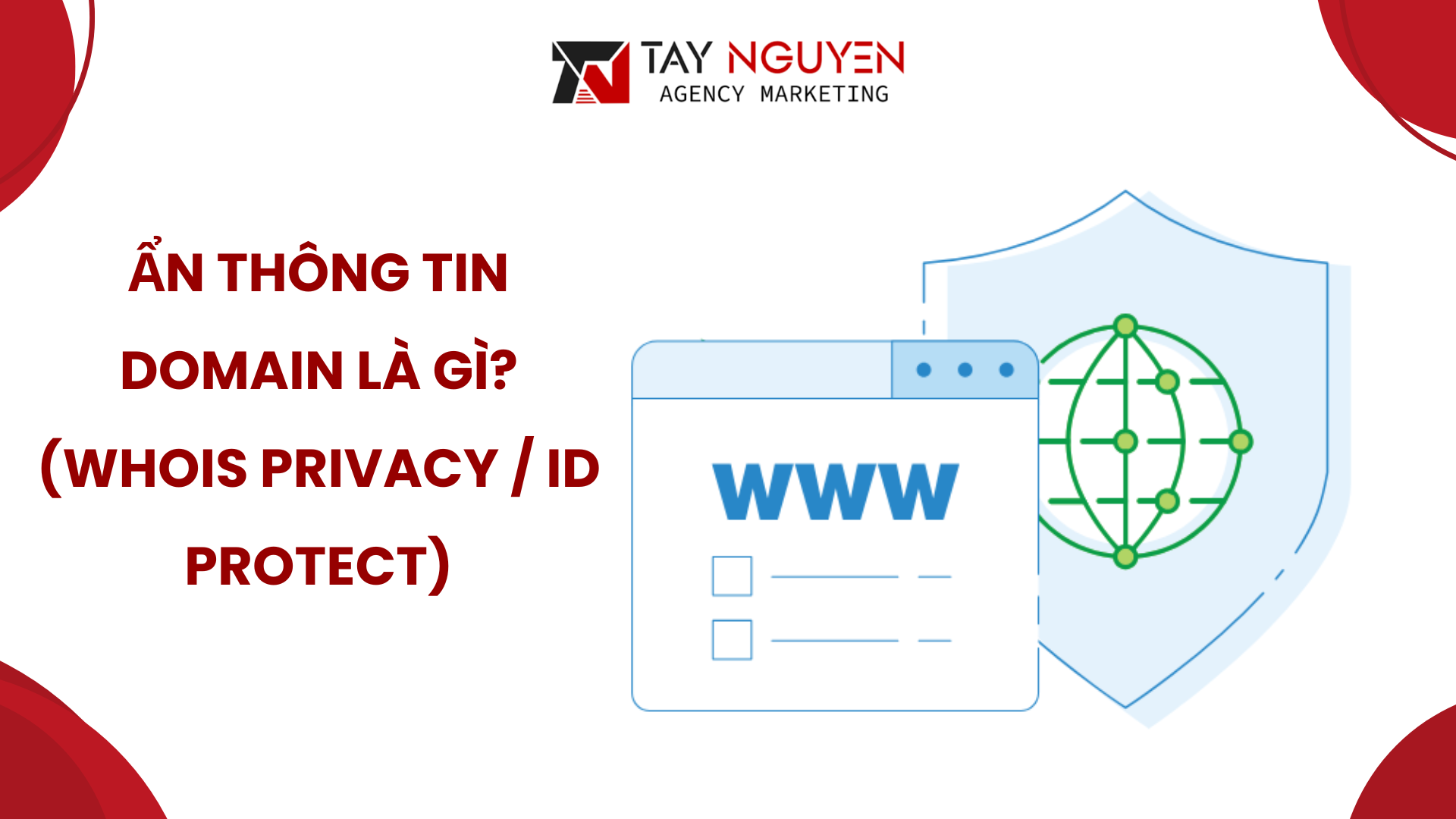 Ẩn thông tin domain là gì? (Whois Privacy / ID Protect)