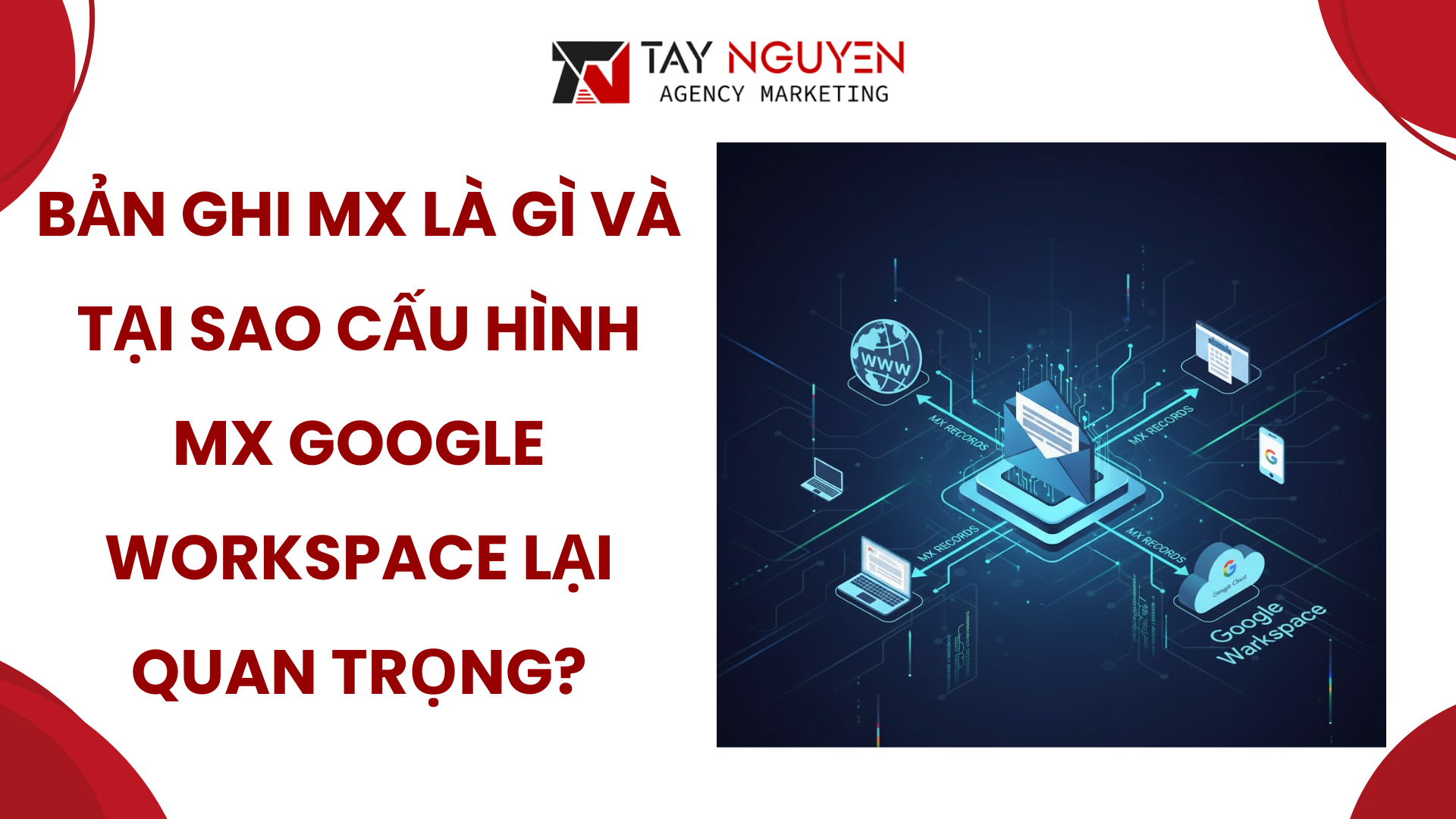Bản ghi MX là gì và tại sao cấu hình Mx Google Workspace lại quan trọng?