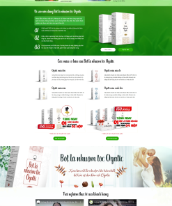 Mẫu giao diện Website Dược phẩm 3