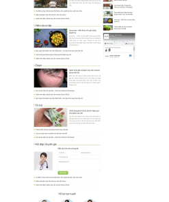 Mẫu giao diện Website Dược phẩm 4