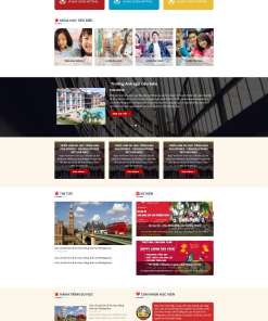 Mẫu giao diện Website Giáo dục 6