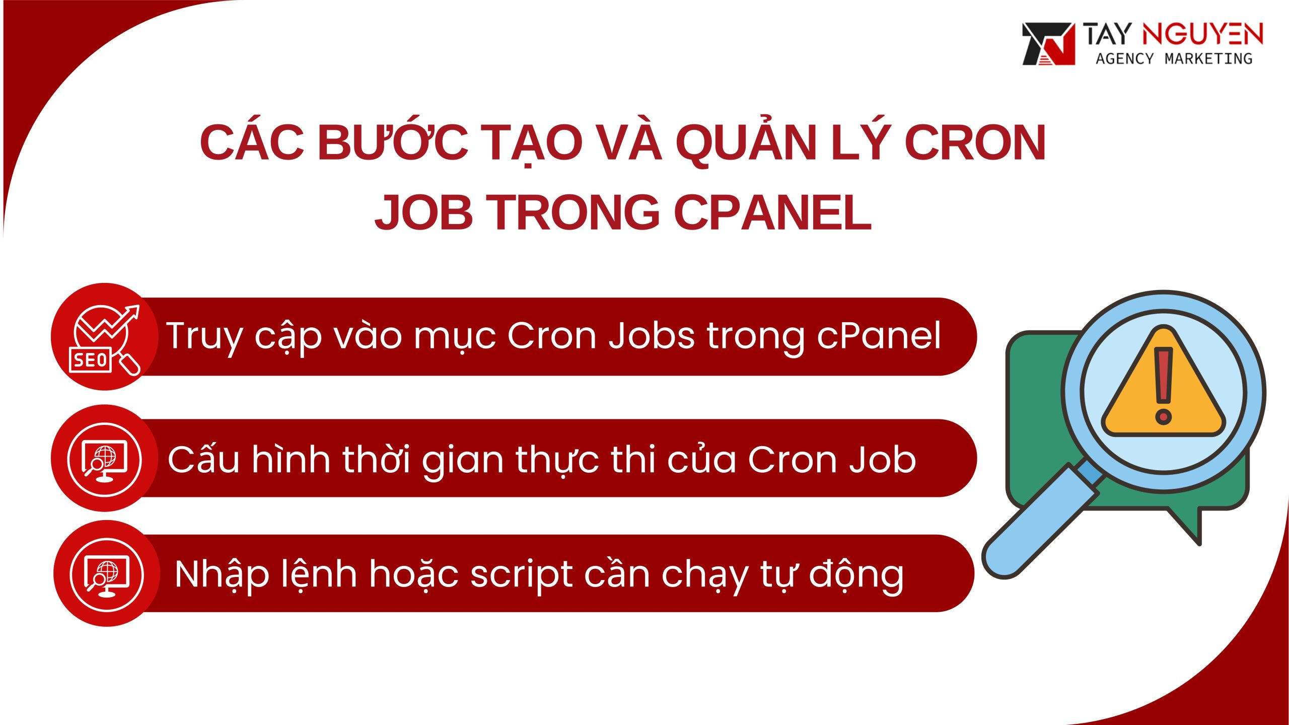 Các bước tạo và quản lý Cron Job trong cPanel