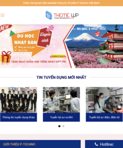 Mẫu Website Dịch Vụ - XKLD 2