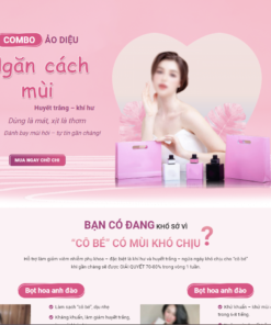 Mẫu Website Bán Hàng - Xịt Thơm Miệng