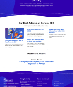 Mẫu giao diện website Agency 2