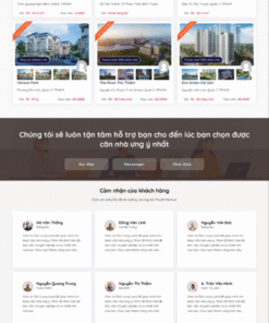 Mẫu giao diện website bất động sản 15