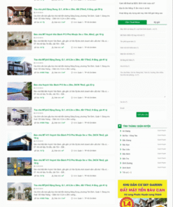Mẫu giao diện website bất động sản 19