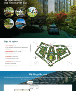 Mẫu giao diện website bất động sản 2