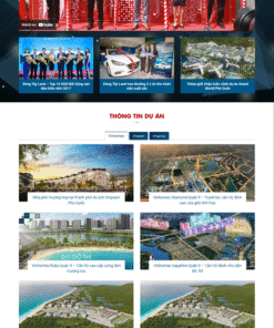 Mẫu giao diện website bất động sản 20