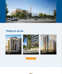 Mẫu giao diện website bất động sản 25