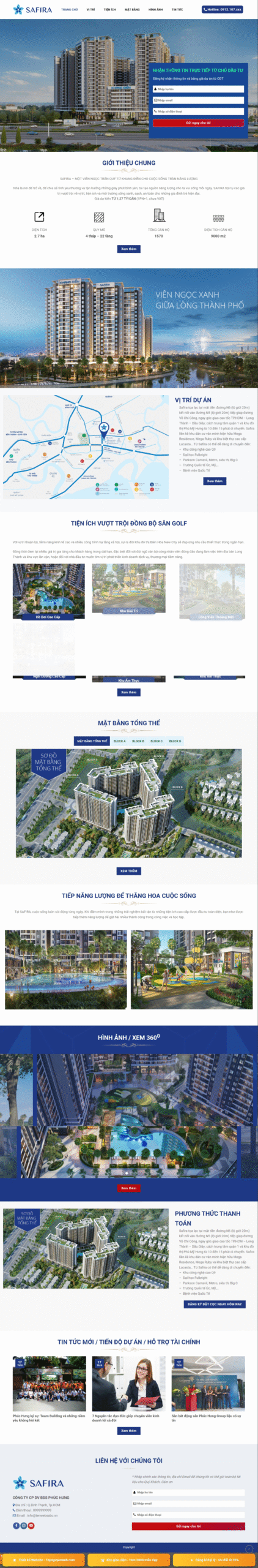 Mẫu giao diện website bất động sản 26