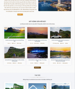 Mẫu giao diện website bất động sản 34