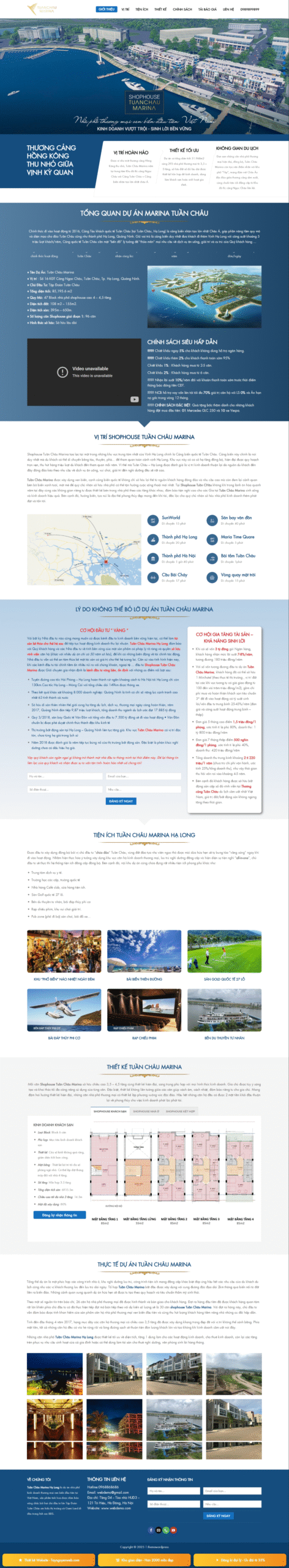 Mẫu giao diện website bất động sản 4