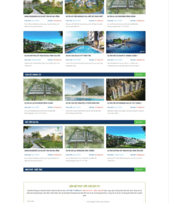 Mẫu giao diện website bất động sản 5