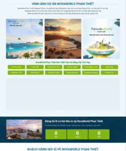 Mẫu giao diện website bất động sản 6 - theme bất động sản