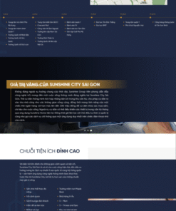 Mẫu giao diện Ladipage bất động sản city