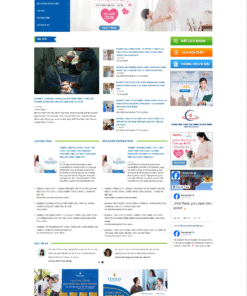 Mẫu giao diện website bệnh viện- theme bệnh viện
