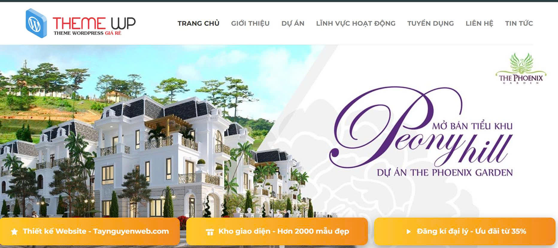 Mẫu giao diện website bất động sản 18