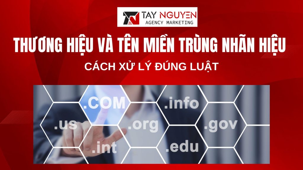Thương hiệu và tên miền trùng nhãn hiệu: Cách xử lý đúng luật