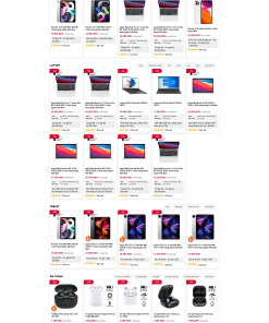 Mẫu giao diện website Cellphone - theme bán điện thoại