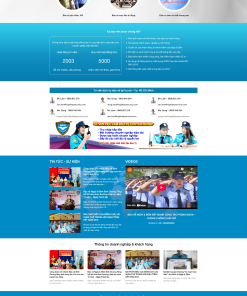 Mẫu giao diện website Bảo vệ - theme dịch vụ bảo vệ