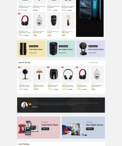 Mẫu giao diện website Điện Máy 1 - theme thiết bị công nghệ, điện tử