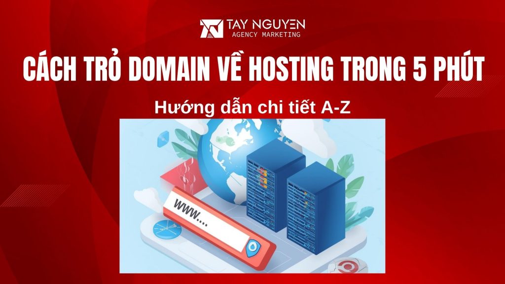 Cách trỏ Domain về Hosting trong 5 Phút