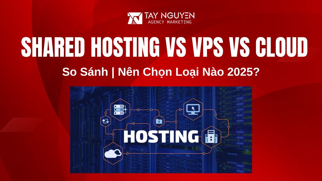 So Sánh Shared Hosting vs VPS vs Cloud | Nên Chọn Loại Nào 2025?
