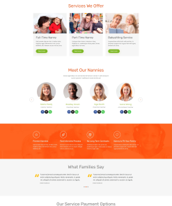 Mẫu giao diện Website Giáo dục 1