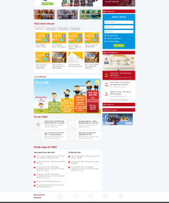 Mẫu giao diện Website Giáo dục 4